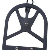 Support de chaussures en silicone AI pour sac à dos, couleurs rouge, bleu, noir, organisateur portable pour baskets, unisexe, avec chaînes, logo personnalisé