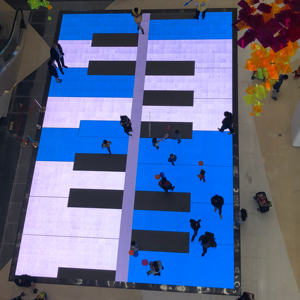 Écran LED interactif couleur 4K SMD P3.91 pour intérieur, garantie 3 ans, dalles de sol pour piste de <span class=keywords><strong>danse</strong></span>, dalles suspendues pour centres commerciaux - Product Image 3