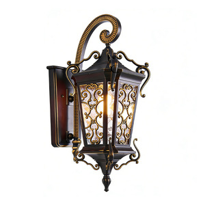 Lampe murale extérieure classique européenne en alliage d'aluminium étanche IP65, éclairage LED CRI 80, jardin, balcon, terrasse, <span class=keywords><strong>escalier</strong></span> - Product Image 5