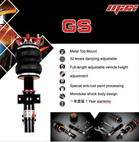 Kit de suspension pneumatique universel à amortissement réglable 32 voies 16 niveaux pour E34 E61 IS400 W221 W205 W210