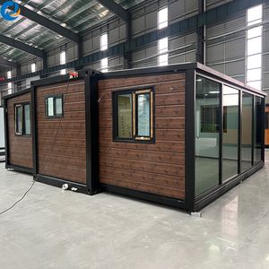 Villa mobile préfabriquée modulaire personnalisée de 20 pieds et 40 pieds, logement portable en kit, maison conteneur détachable - Product Image 2