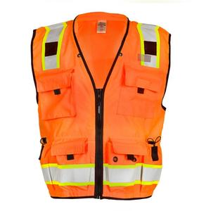 Chaleco de Seguridad Multibolsillos de Alta Visibilidad con Bolsillos para Herramientas - Product Image 3