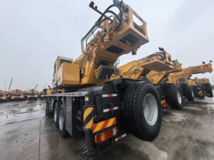 עגורנים ניידים 50 טון 100 טון ציוד הרמה להרים עגורן QY100K איכותי, מכונת הרמה קרקעית טהורה - Product Image 5