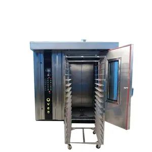 Oven putar diesel kompor Gas putar 64 nampan rotary convention oven putar listrik