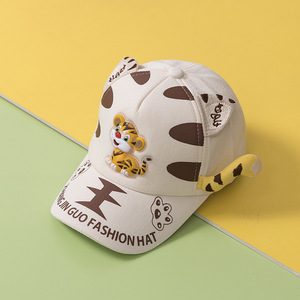 <span class=keywords><strong>Gorra</strong></span> de Béisbol Infantil de Dibujos Animados al por Mayor con Parche de <span class=keywords><strong>Tigre</strong></span> de Plástico 3D, <span class=keywords><strong>Gorra</strong></span> de Sol para Niños de 3 a 8 Años - Product Image 4