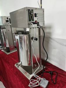 Máquina manual vertical de acero inoxidable para embutir <span class=keywords><strong>carne</strong></span> y salchichas, prensa rellenadora para el hogar - Product Image 2