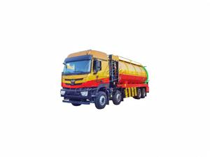 Camion de dragage d'égouts à haute pression 33CBM Foton Auman 8x4, camion d'aspiration des eaux usées, LHD RHD personnalisé - Product Image 1