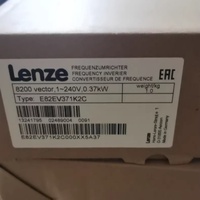 Nouveau variateur de fréquence AC Lenze E82EV371K2C 13241795 240V 5.0A NSMP 8200 triphasé à boucle fermée IP21 pour pompe solaire