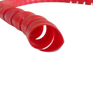 Prix d'usine en gros, protège-<span class=keywords><strong>tuyau</strong></span> hydraulique en spirale plat en PP, manchon de protection en spirale flexible et durable - Product Image 5
