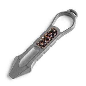 Prix usine alliage <span class=keywords><strong>de</strong></span> titane multi-outils tactique fille défense levier clé tournevis poche EDC outil - Product Image 2