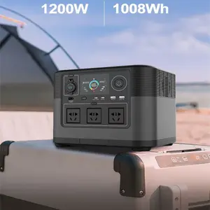 Güneş enerjisi şarj cihazı güç banka taşınabilir açık 100w 200w 300w 1200w açık yeni enerji piller taşınabilir pil güç istasyonu