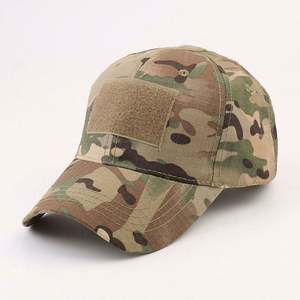 Gorra de Béisbol Ajustada al por Mayor, 100% Algodón, Camuflaje Desértico, Perfil Bajo - Product Image 5