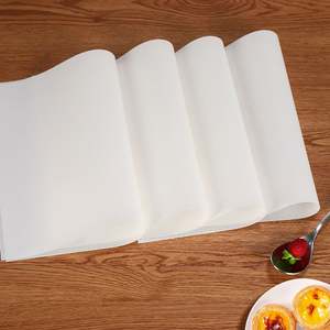 Feuilles de papier sulfurisé alimentaire 30x30cm pour cuisson, personnalisables (logo et taille), résistantes à l'huile, 500 pièces - Product Image 2