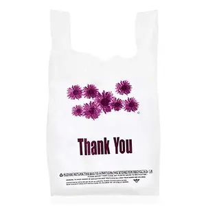 Shopping Gift Pp Tote Bags Custom Pe Printed Logo Clothing Packing Plastic Hand Bag Woven Bag Screen Printing Cloth