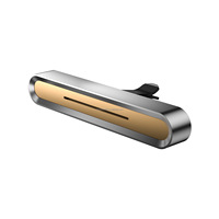 Diffuseur d'air solide portable à clipser pour voiture – Cadeaux pour voiture – Désodorisant et purificateur d'air pour voiture à l'huile essentielle parfumée