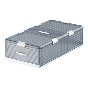 Jeko & Jeko Caja <span class=keywords><strong>de</strong></span> almacenamiento <span class=keywords><strong>de</strong></span> plástico <span class=keywords><strong>de</strong></span> viaje <span class=keywords><strong>debajo</strong></span> <span class=keywords><strong>de</strong></span> <span class=keywords><strong>la</strong></span> <span class=keywords><strong>cama</strong></span> <span class=keywords><strong>para</strong></span> zapatos, ropa, ropa <span class=keywords><strong>de</strong></span> <span class=keywords><strong>cama</strong></span> y juguetes - Product Image 2
