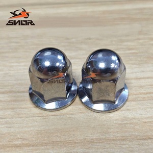 อะไหล่รถมอเตอร์ไซค์ SNOR Underbone รุ่น WAVE125 <span class=keywords><strong>ท่อ</strong></span>ไอเสียพร้อมน็อตและสลักเกลียว 8*45 แบบสองด้าน พร้อมฝาครอบ 8*18 - Product Image 5