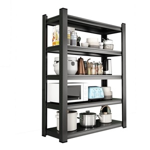 Organizador de alimentos plegable de Metal, organizador para sala de estar, estantes para electrodomésticos de cocina, estantes de almacenamiento portátiles para Cocina - Product Image 1