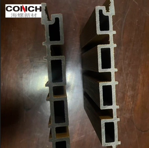 Панели Great Wall WPC для облицовки стен: современные европейские древесно-полимерные композитные доски для наружного применения, водонепроницаемые, для спортзалов, черный фон - Product Image 4