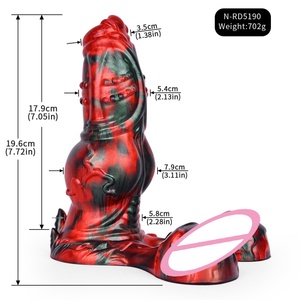 NNSX Animal Knot <b>Dildos</b> Big Glans Stimulation Vagina Orgasm Sexy Training for Couple Gay Men Lifelike Shaped - Product Image 2