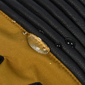 Guantes de cuero cálidos Pantalla táctil Guantes de esquí de cuero real Guante de nieve personalizado a prueba de agua - Product Image 6