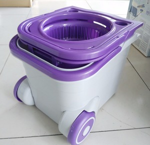 360 lau với xô lớn mới ra mắt mô hình quay làm sạch lau với bánh xe - Product Image 3