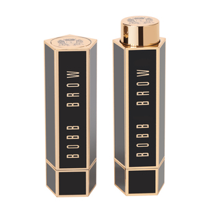 Pentágono de lujo resorte giratorio 3,8G tubo de bálsamo labial plástico plano logotipo personalizado chapstick contenedor tubos de maquillaje lápiz labial embalaje - Product Image 5