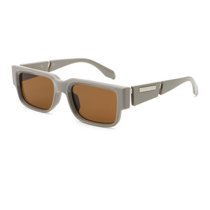 Lunettes de soleil Lmamba 8865 classiques rétro rectangulaires, de luxe, de marque, vintage, carrées, avec logo personnalisé, pour hommes et femmes - Product Image 4