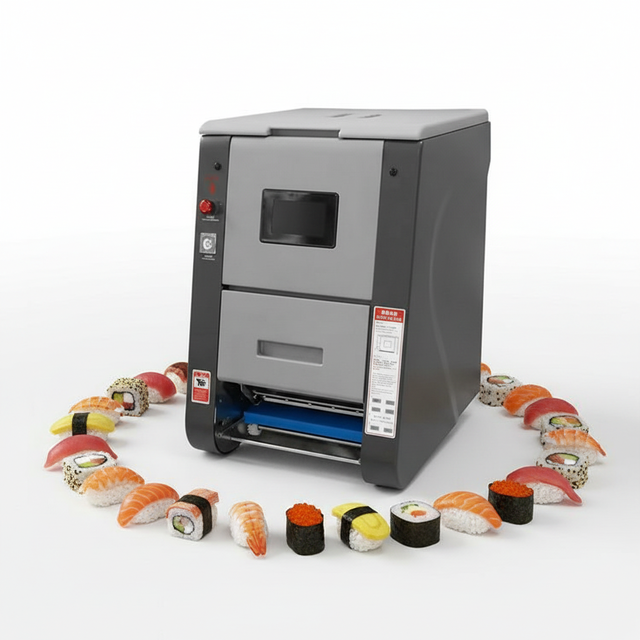 Commercial Grade Automatic Sushi Rice Sheet Machine High Capacity Sushi Sushi Rice Sheet Machine