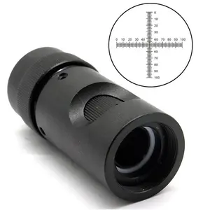 מקורי מפעל מתכווננת Reticle סולם מיקרומטר מיקרוסקופ C הר מצלמה עדשת מיקרוסקופ חלקי