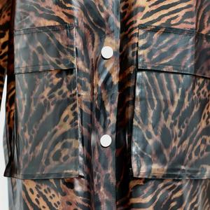 Cappotti da Donna, <span class=keywords><strong>Trench</strong></span> Ecologico e Biodegradabile con Stampa Leopardata - Product Image 4