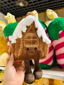 Cojín Decorativo Navideño con Diseño de Árbol de Navidad, Muñeco de Galleta de Jengibre, para Sofá, Sala de Estar, Cama - Product Image 2