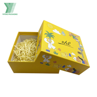 Logo imprimé haut de gamme personnalisé de luxe beauté maquillage ensemble de soins de la peau boîte-cadeau emballage cosmétique couverture ciel et terre boîte-cadeau