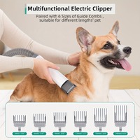 Tondeuse multifonctionnelle 7-en-1 pour animaux de compagnie, pour l'élimination des poils de chats et de chiens, fournisseur OEM ODM