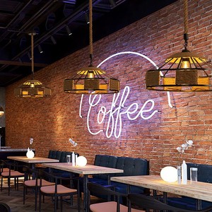 Lámpara de Araña de Hierro de Estilo Industrial Vintage con Cuerda de Cáñamo para Restaurante, Bar, Tienda de Ropa, Barbacoa, Lámparas Comerciales - Product Image 4