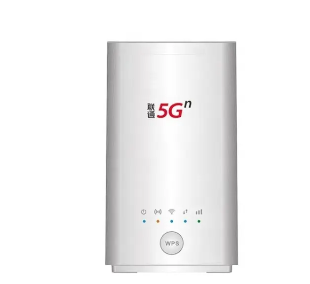 Китайский беспроводной маршрутизатор Unicom Wifi6 5G VN007 +, Промышленный маршрутизатор CPE, скорость 2,3 Гбит/с, поддержка eSIM 5G, промышленный интернет-вещи