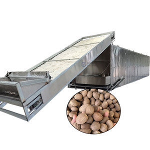 เครื่องอบแห้งแบบสายพานตาข่ายสำหรับอบใบกระวานและลูกจันทน์แบบต่อเนื่อง - Product Image 1