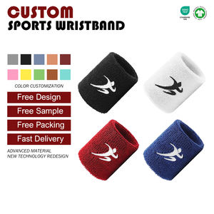 Basketbol tenis için açık spor bileklik çabuk kuru ter emici Terry malzeme ince çift taraflı spor eğitimi - Product Image 1