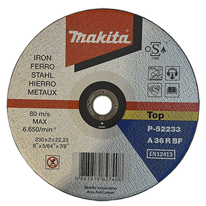 Makita แผ่นตัดเหล็กขนาด115x3.2มม. แพ็คเครื่องมือขึ้นรูปและตัด25ชิ้น - Product Image 1