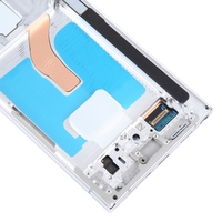 Penjualan Langsung Pabrik Layar LCD Asli Digitizer Full Assembly dengan Frame untuk Galaxy S22 Ultra 5G SM-S908B