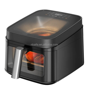 Aifa חדר כפול מחסנית אוויר חכם שליטה דיגיטלית חלון צפייה חלון גדול קיבולת 10l בגודל כפול <span class=keywords><strong>4</strong></span> מזון חדש חכם - Product Image 3