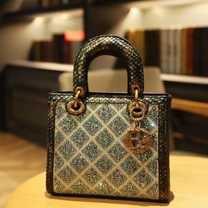 Cross Border Hot Selling Diamond studded Diamond Patterned Daifei Handbag for Women 2026 New Luxury Handbag Crossbody <b>Bag</b> - Product Image 4