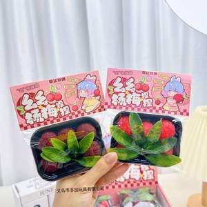 Bright Cartoon Pepper Squishy Toy Set With Cute Face Design Sensory Play Gift <b>Pack</b> For Stress Relief Desk Fun And Retail - Product Image 2