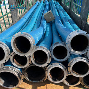 <span class=keywords><strong>Tuyau</strong></span> en caoutchouc Rayman de 300 mm à 450 mm de <span class=keywords><strong>diamètre</strong></span> avec bride en acier inoxydable pour <span class=keywords><strong>aspiration</strong></span> et rinçage du sable - Product Image 6