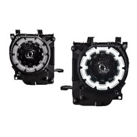 Pour Toyota Land Cruiser LC76, ensemble de phares LED 2024, DRL à effet fleur de prunier modifiés, projecteur BiLED, phare avant, Plug & Play