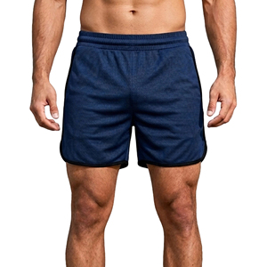 Custom Logo Training Shorts Men Bulk Quick Dry Moisture Wicking Athletic Gym Sportwear with Side Pockets for Team Sports Workout - Product Image 1