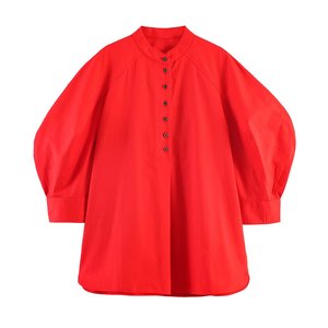 Conjunto de Blusa <span class=keywords><strong>con</strong></span> Mangas Abullonadas y Falda Midi Primavera 2026 Personalizado, Conjunto Casual de Dos Piezas para Mujer, Fábrica de Ropa OEM/ODM - Product Image 2