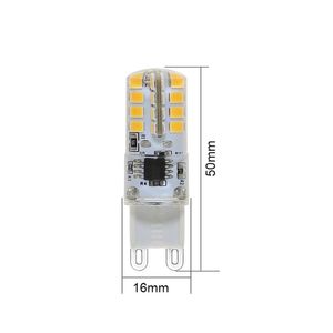 Factory Price LED <b>G9</b> base lamp High Quality AC230V Crystal lamp <b>G9</b> Silicon <b>Bulb</b> <b>Light</b> for Indoor use - Product Image 3