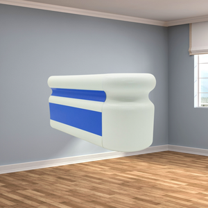 Hiện đại 159 mét nhôm <span class=keywords><strong>PVC</strong></span> bệnh viện treo tường lan can cho người khuyết tật và người cao tuổi cho cầu thang và lan can - Product Image 1