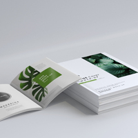 Conception imprimée personnalisée A5 Coloriage Livre d'instructions Catalogue Mini livret Brochure Impression avec votre propre conception